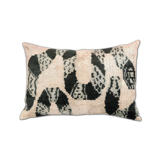 SILK AND COTTON "SERPENT" THROW PILLOW