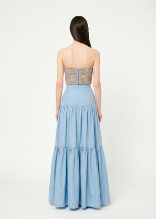 SS26 Light Blue Tuna Skirt