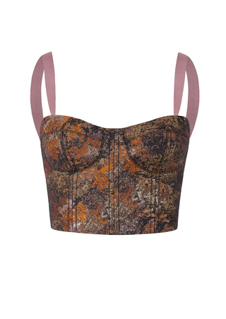 FW26 Multicolor Metallic Kia Bustier