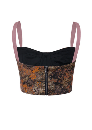 FW26 Multicolor Metallic Kia Bustier