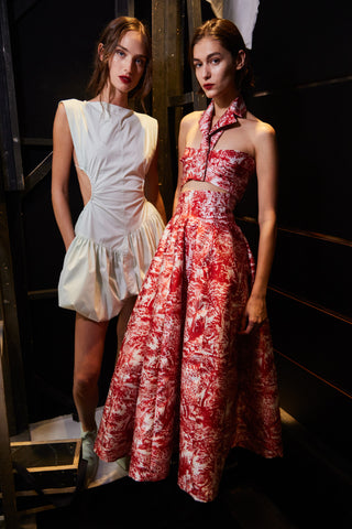 Philosophy di Lorenzo Serafini Runway RTW SS 2023 Toile De Jouy Razdmir Skirt Look #22 (owned by Michelle Stein)