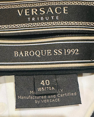 Versace SS18 Tribute Baroque Print Leggings - IT 40